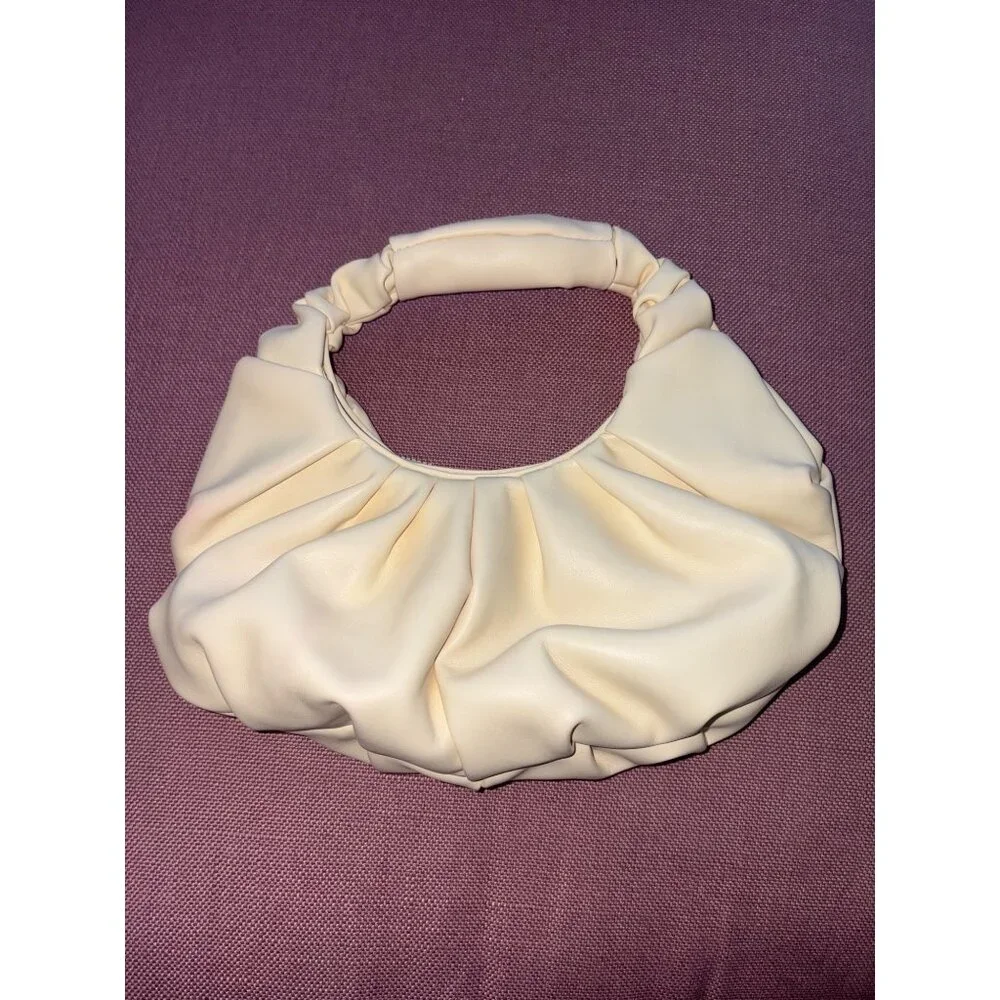 8 Other Reasons Shoulder Bag in Ivory One Size Womens Clutch Handbag Purse - Picture 4 of 9